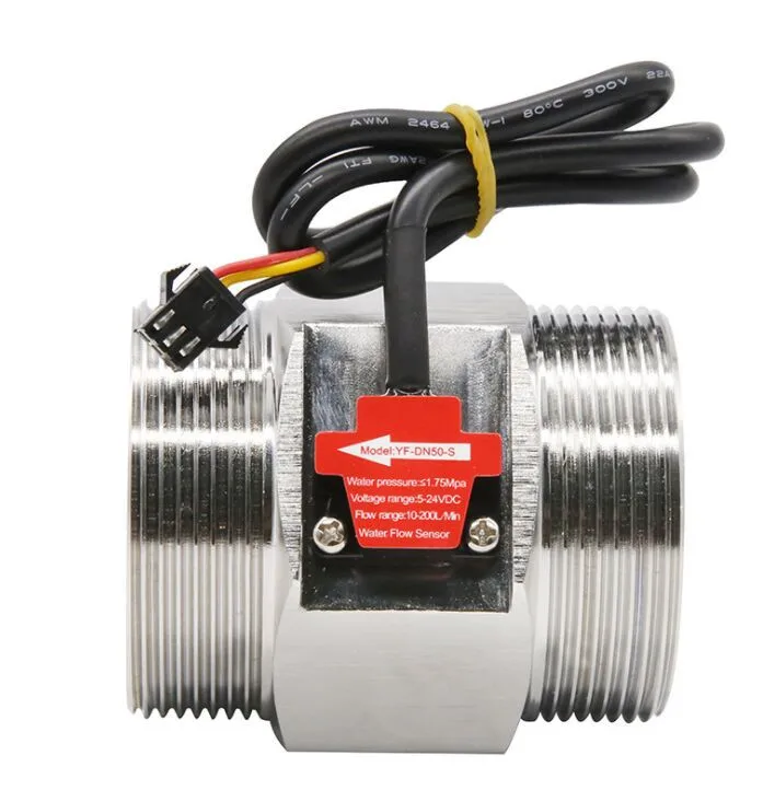 LOUCHEN 2″ DN50 Hall Turbine Flow Sensor