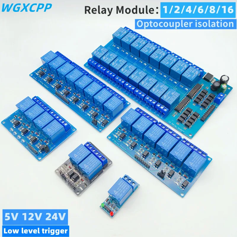 Low Level Trigger Relay Module for Home Control