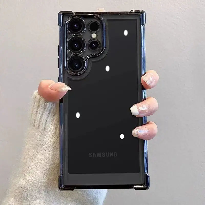 Luruxy Clear Phone Case for Samsung Galaxy