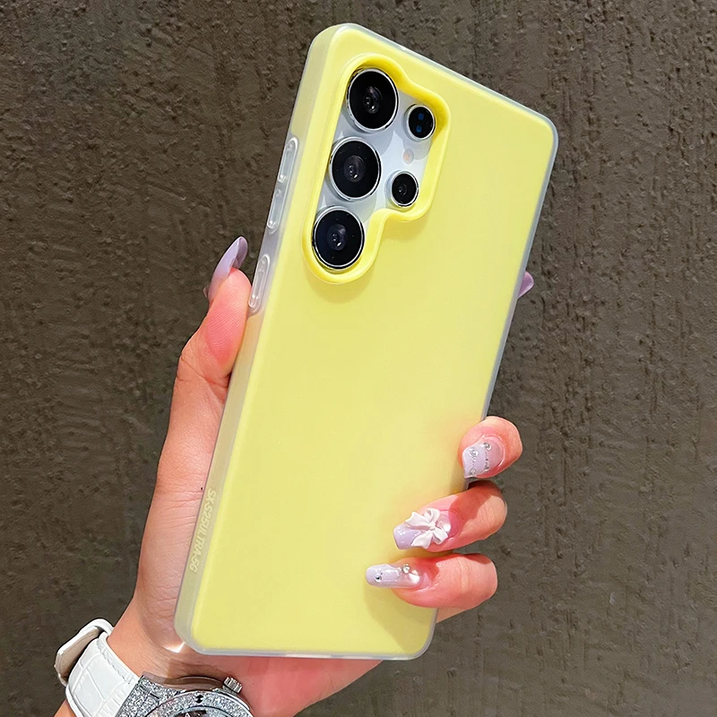 Luxury Matte Color Case for Samsung Galaxy