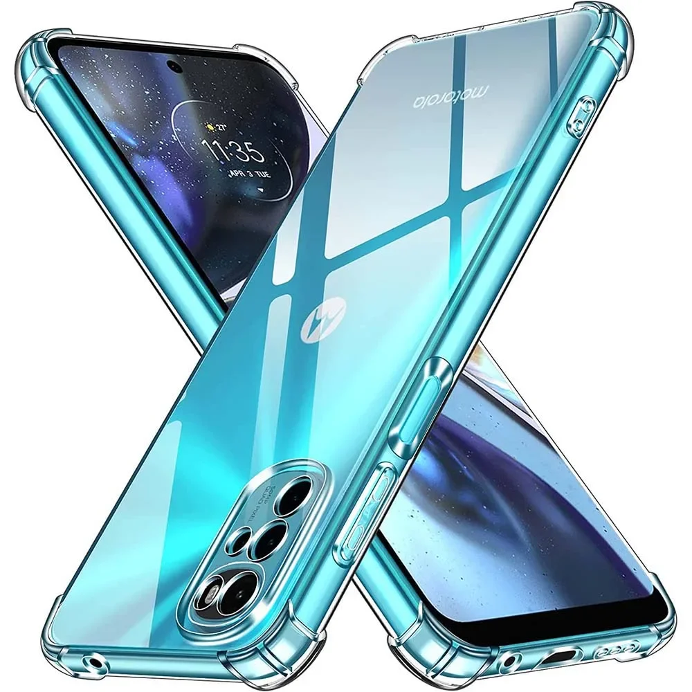 Luxury Clear Shockproof Phone Case for Motorola