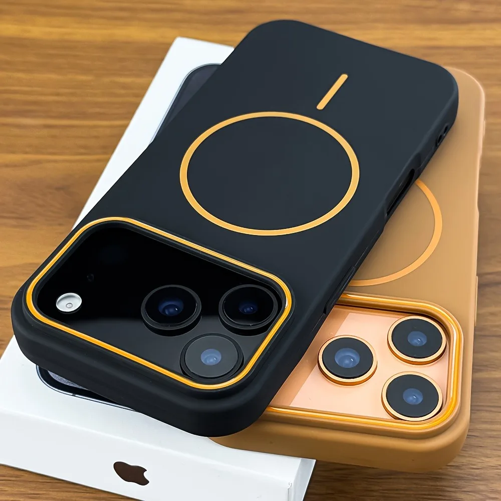 Luxury Matte Magnetic Phone Case for iPhone
