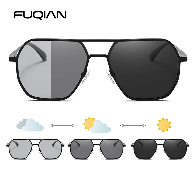 Luxury Polarized Photochromic Sunglasses