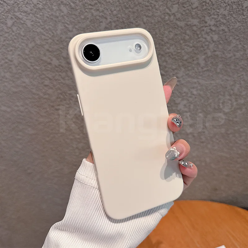 Luxury Matte Silicone Case for iPhone 17