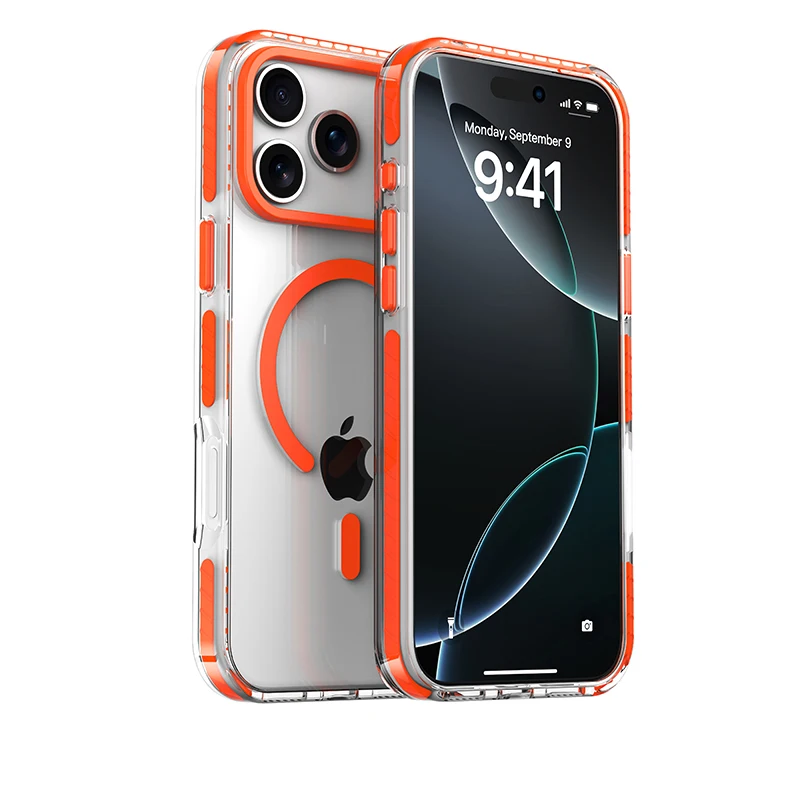 Luxury Magnetic Wireless Charger Phone Case