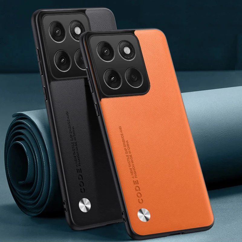 Stylish PU Leather Case for Moto Edge 60