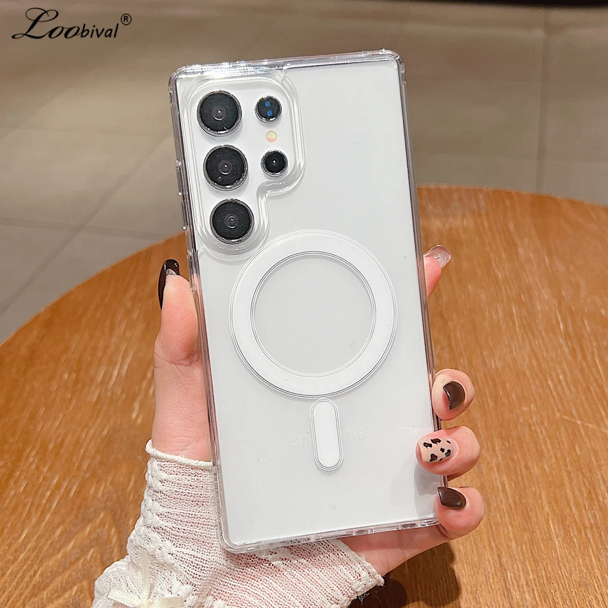 Luxury Transparent Acrylic Case for Samsung Galaxy