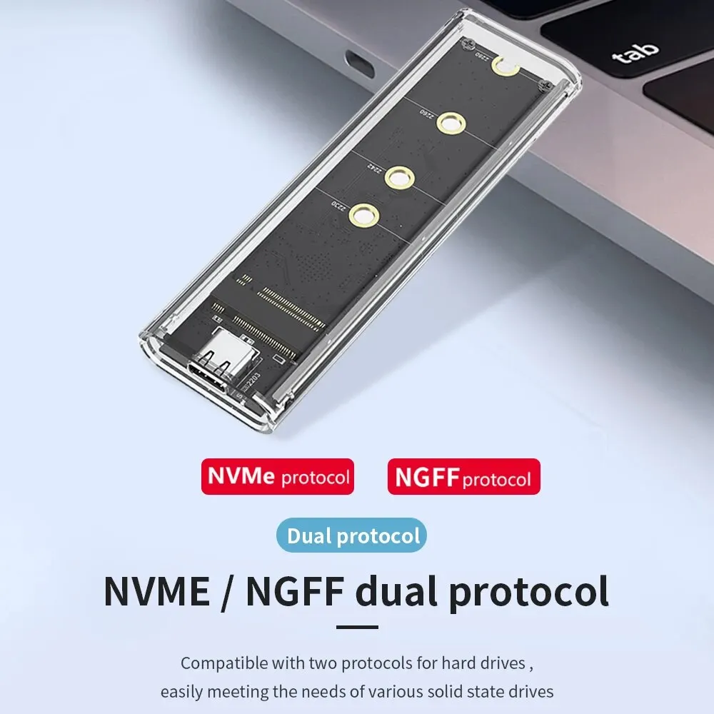 حافظة SSD مزدوجة البروتوكول USB نوع C