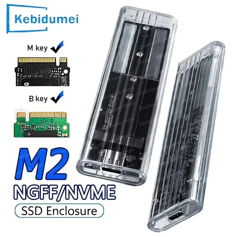 M2 SSD Enclosure USB A to C