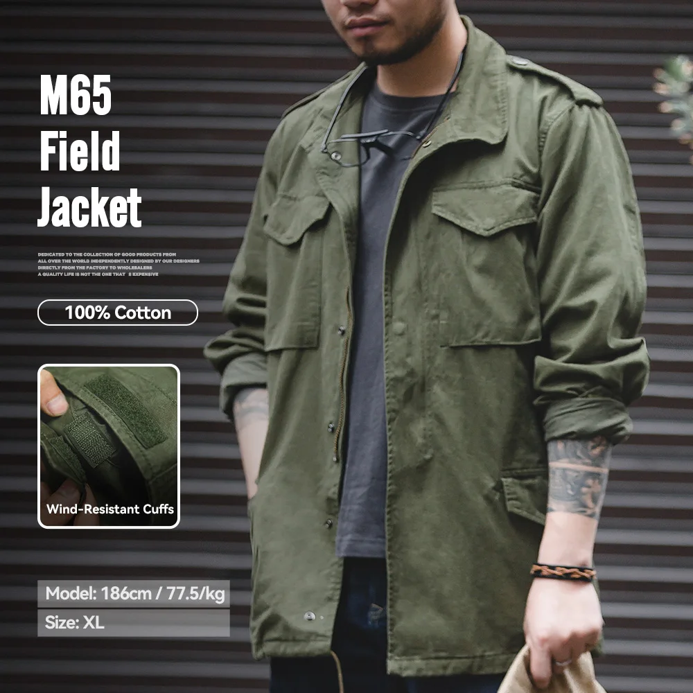 سترة Maden Retro M65 للرجال