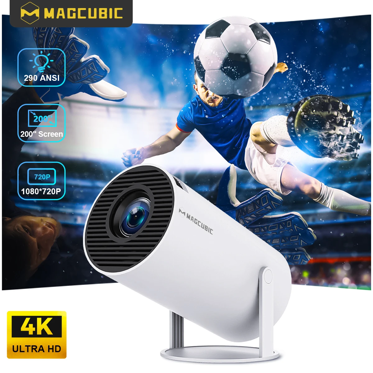جهاز عرض MAGCUBIC HY300 PRO 8K