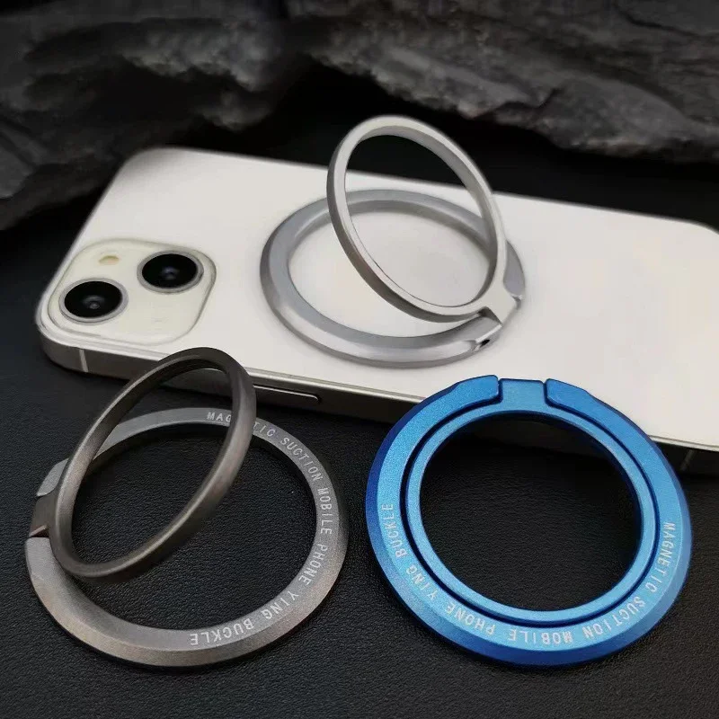 Magnetic Phone Ring Holder and Kickstand