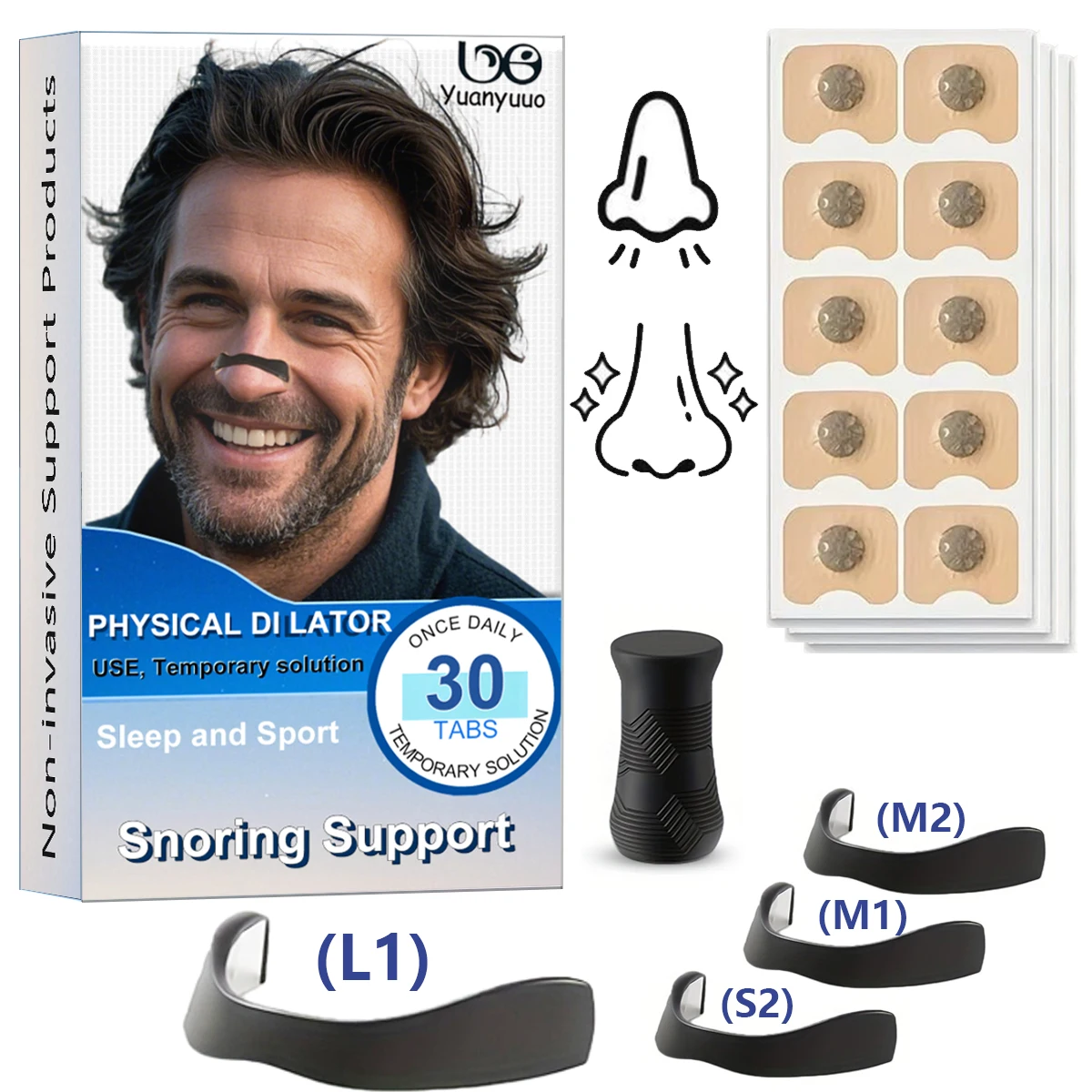 Magnetic Nose Fitness Bar for Daily Use