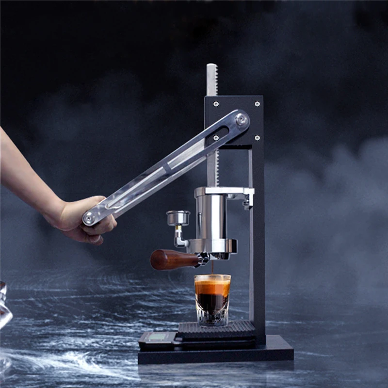 Manual Espresso Maker with Pressure Gauge