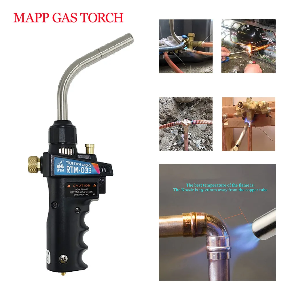 Mapp Gas Welding Torch with Ignition