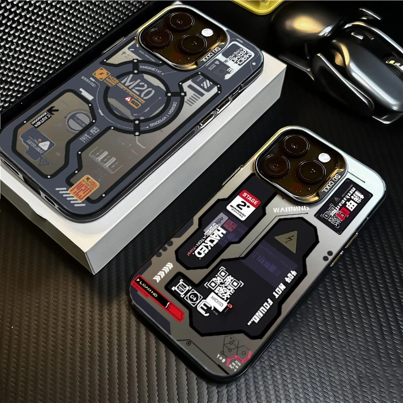 Mecha-Style Graffiti Phone Case