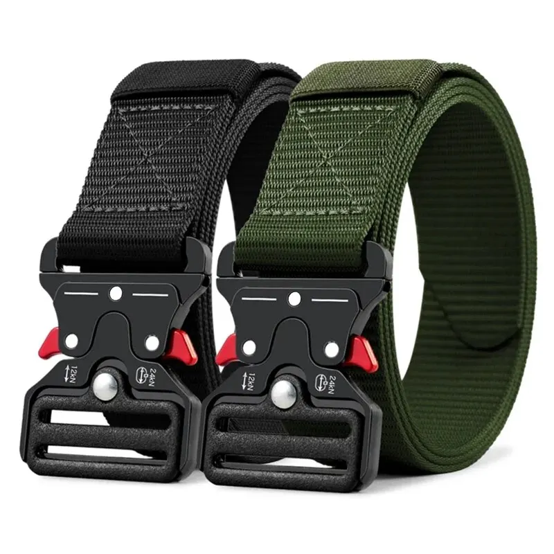 Multi-Function Canvas Nylon Men’s Belt