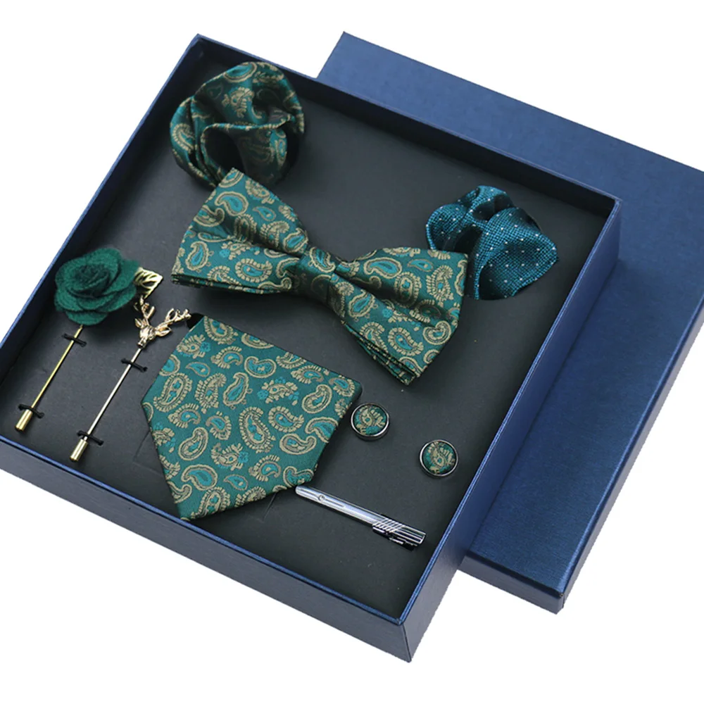 Men’s Luxury Tie and Accessory Set