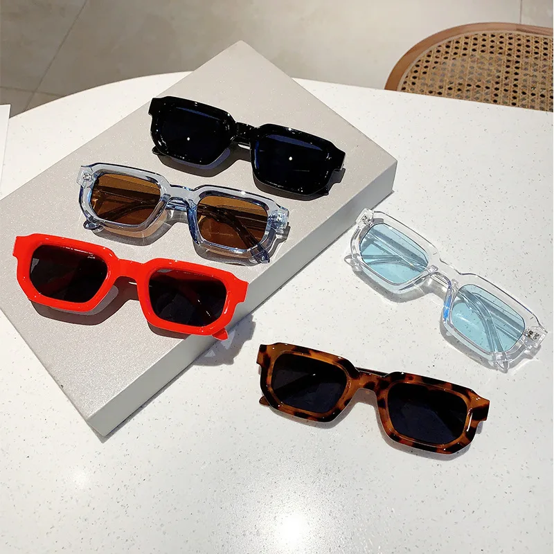 Men’s Vintage Rectangle Sunglasses