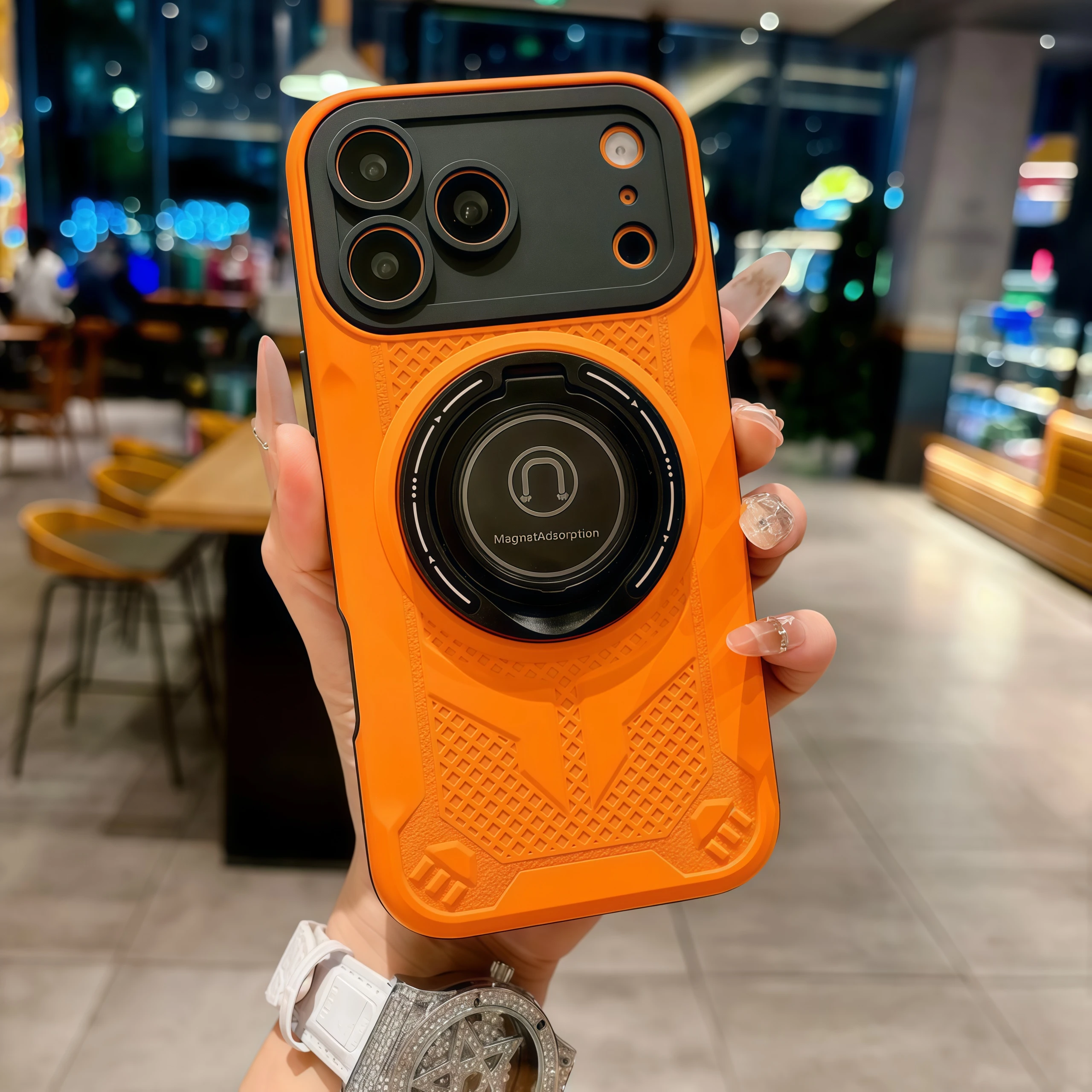 Military Shockproof Magnetic iPhone Case