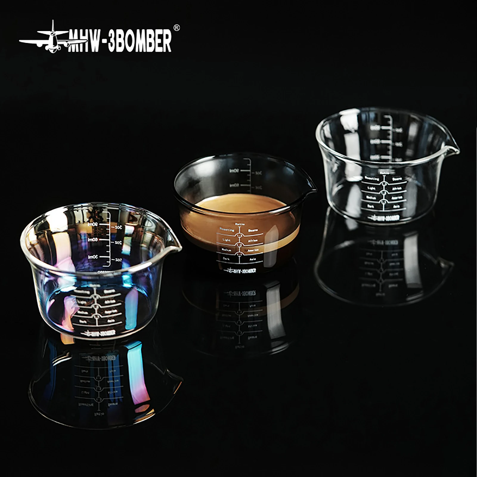 MHW-3BOMBER 120ML Glass Measuring Cup
