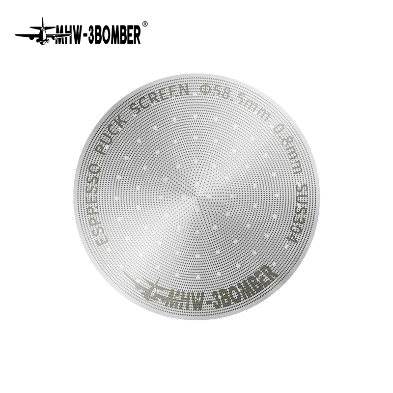 MHW-3BOMBER Reusable Titanium Espresso Puck Screen