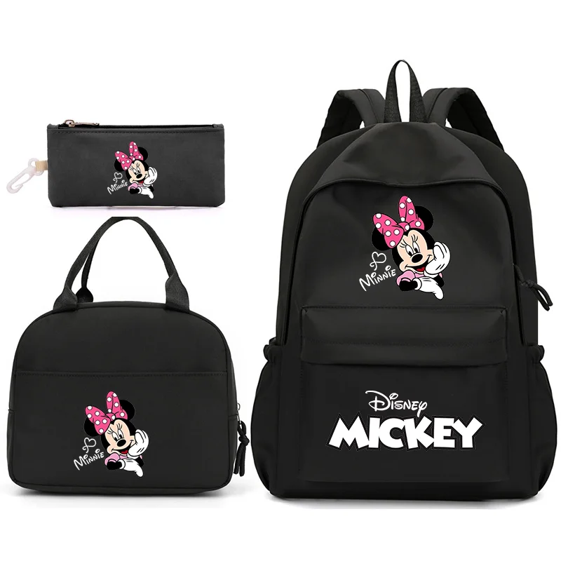 Mickey and Minnie Mouse Backpack Set