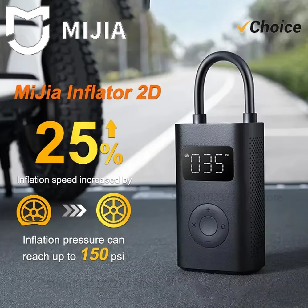 ضاغط هواء محمول MIJIA بسعة 2000 مللي أمبير