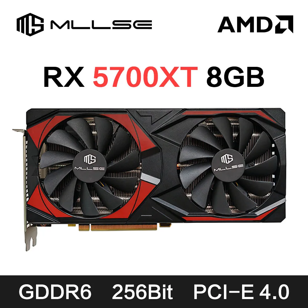 بطاقة رسومات MLLSE AMD RX5700 XT