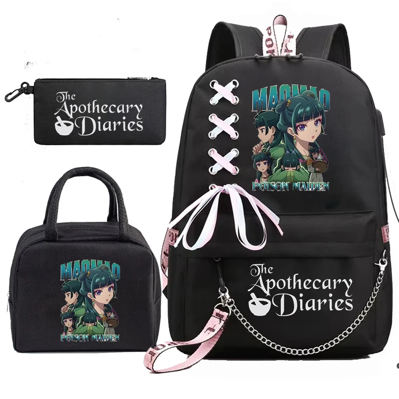 Apothecary Diaries Anime School Backpack Set