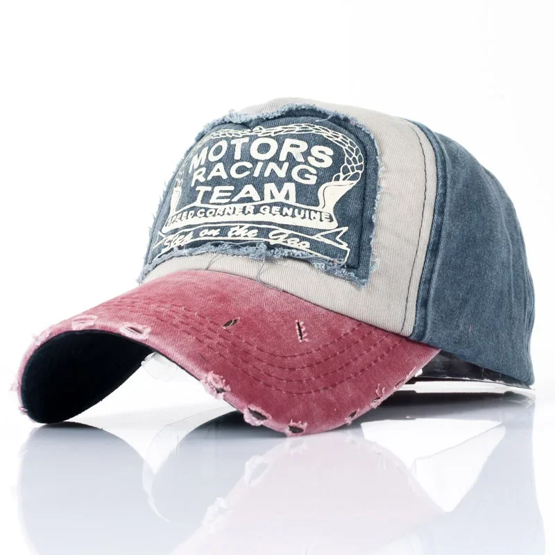 MOTOS Color Washed Denim Baseball Cap