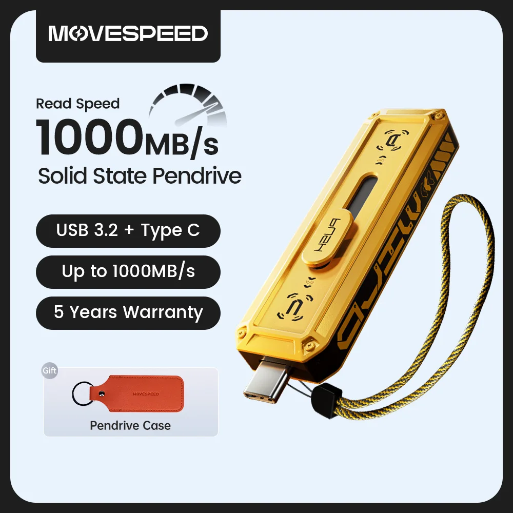 محرك أقراص الحالة الصلبة MOVESPEED USB3.2