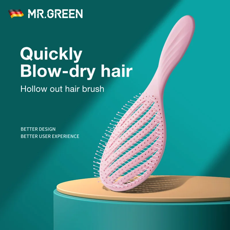 فرشاة MR.GREEN لتدليك وفك تشابك الشعر