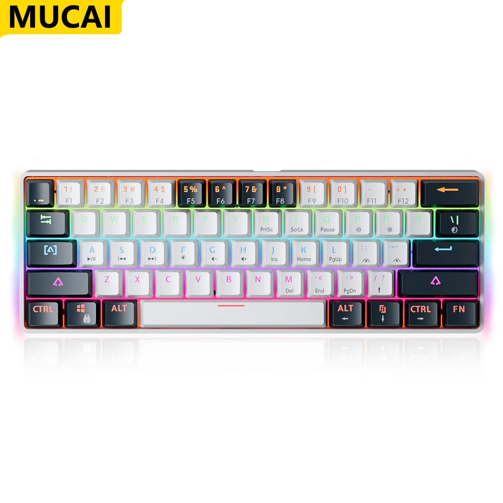 لوحة المفاتيح الميكانيكية MUCAI MK61