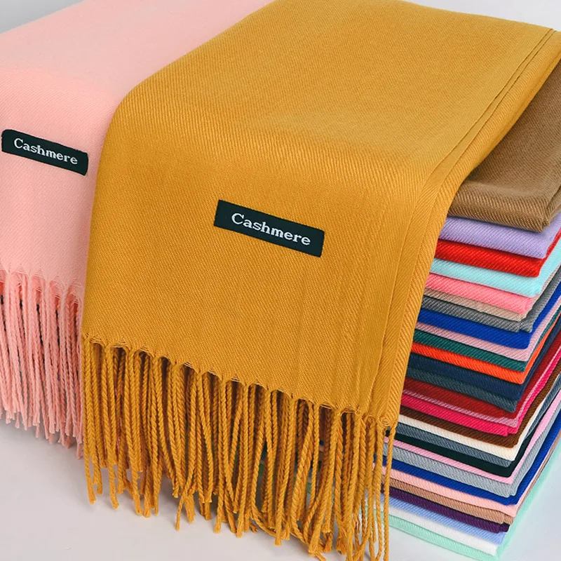 Thickened Imitation Cashmere Winter Scarf