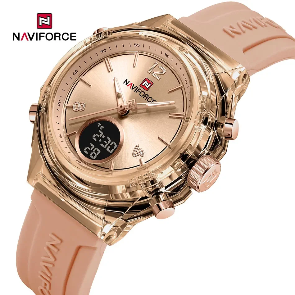 ساعة NAVIFORCE الرياضية النسائية