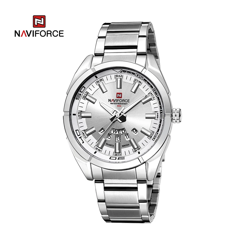ساعة NAVIFORCE كاجوال كلاسيكية للرجال
