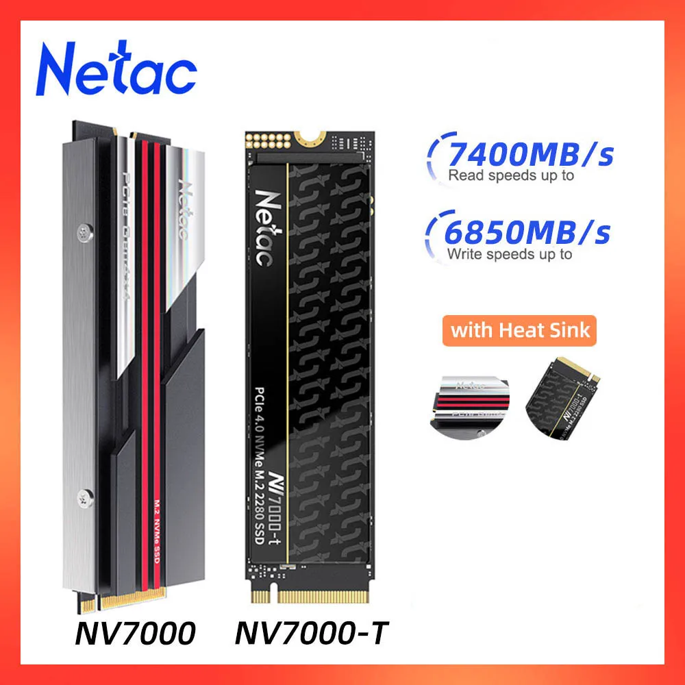 محرك SSD نتاك NVMe M2 1 تيرا بايت