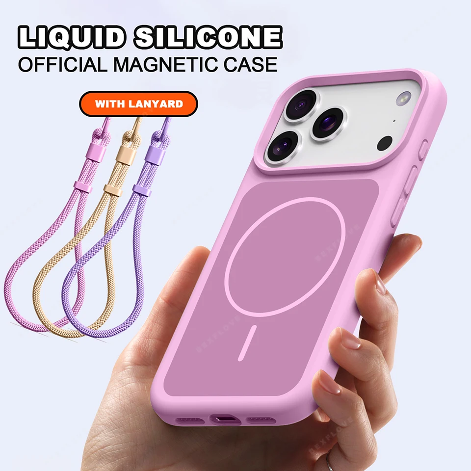 Magnetic Wrist Strap Case for iPhone
