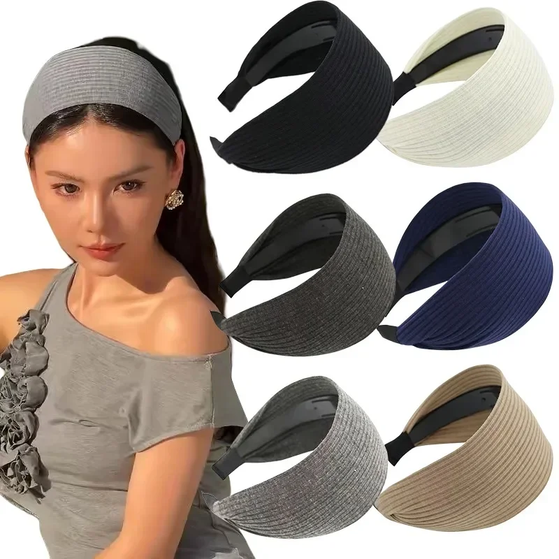 Soft Knitting Cotton Hairbands for Women