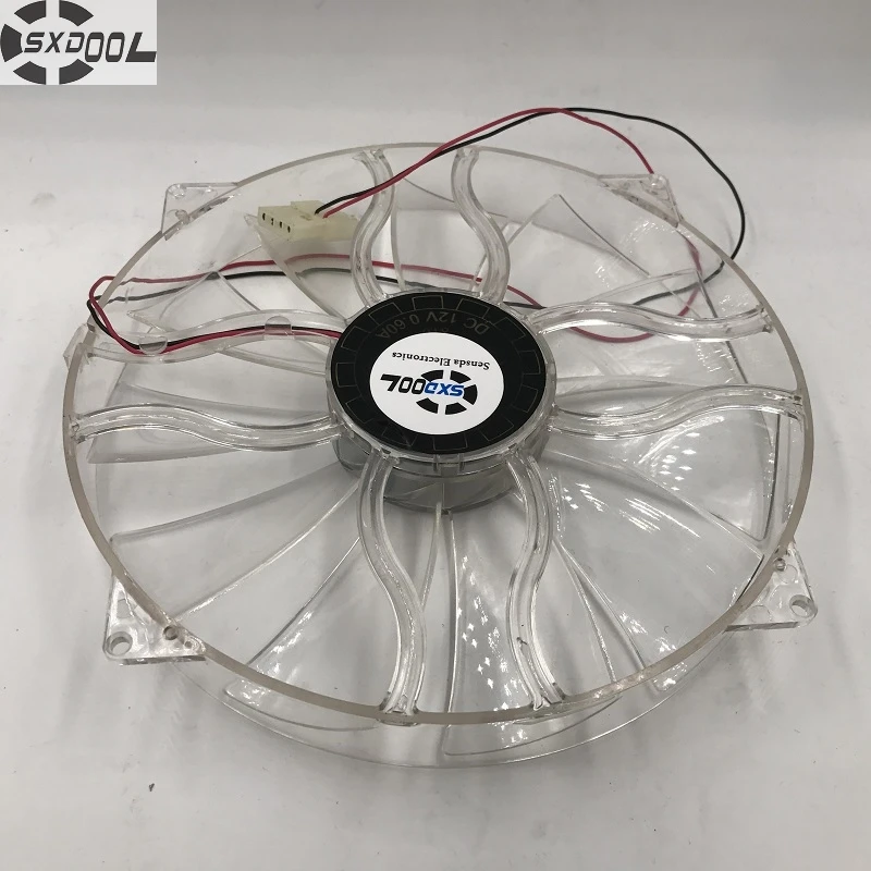 SXDOOL 12V 22cm Quiet Chassis Fan