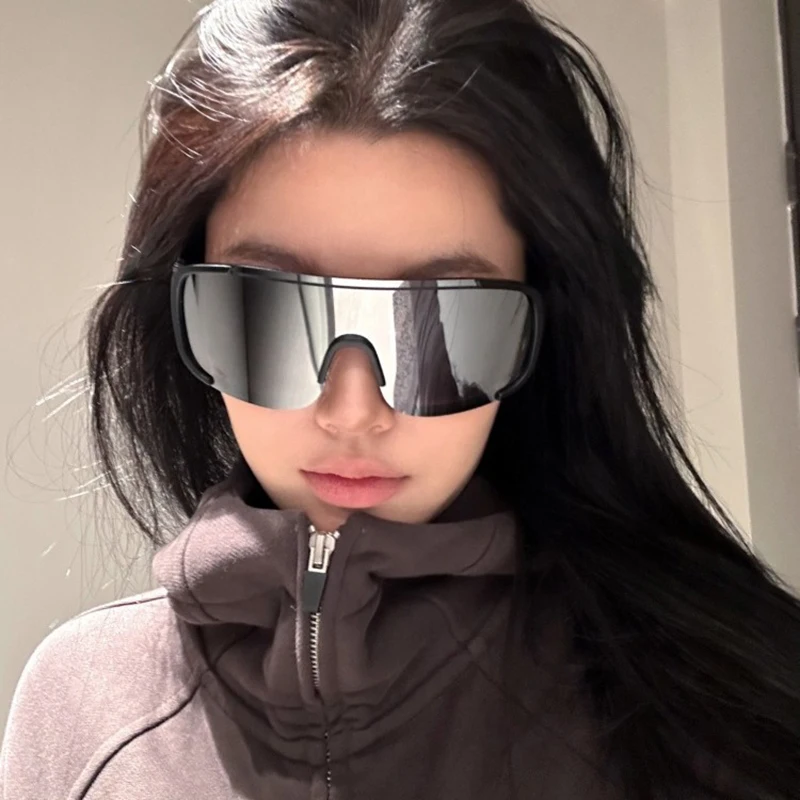 Retro Y2K Cycling Sunglasses for Sports