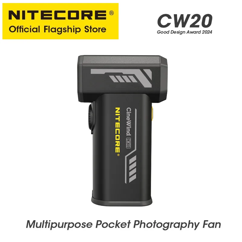 مروحة التخييم المحمولة NITECORE CW20