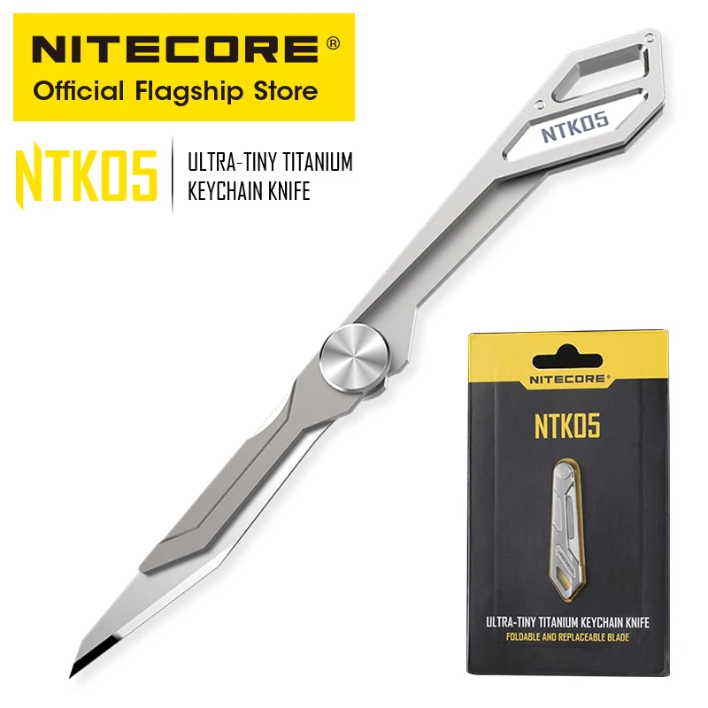 Nitecore NTK05 Tiny Titanium Keychain Knife