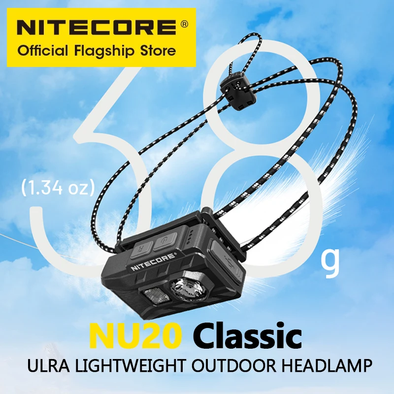 NITECORE NU20 كشاف أمامي قابل لإعادة الشحن