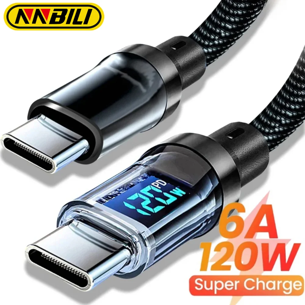 NNBILI 120W Super Fast Charging Cable