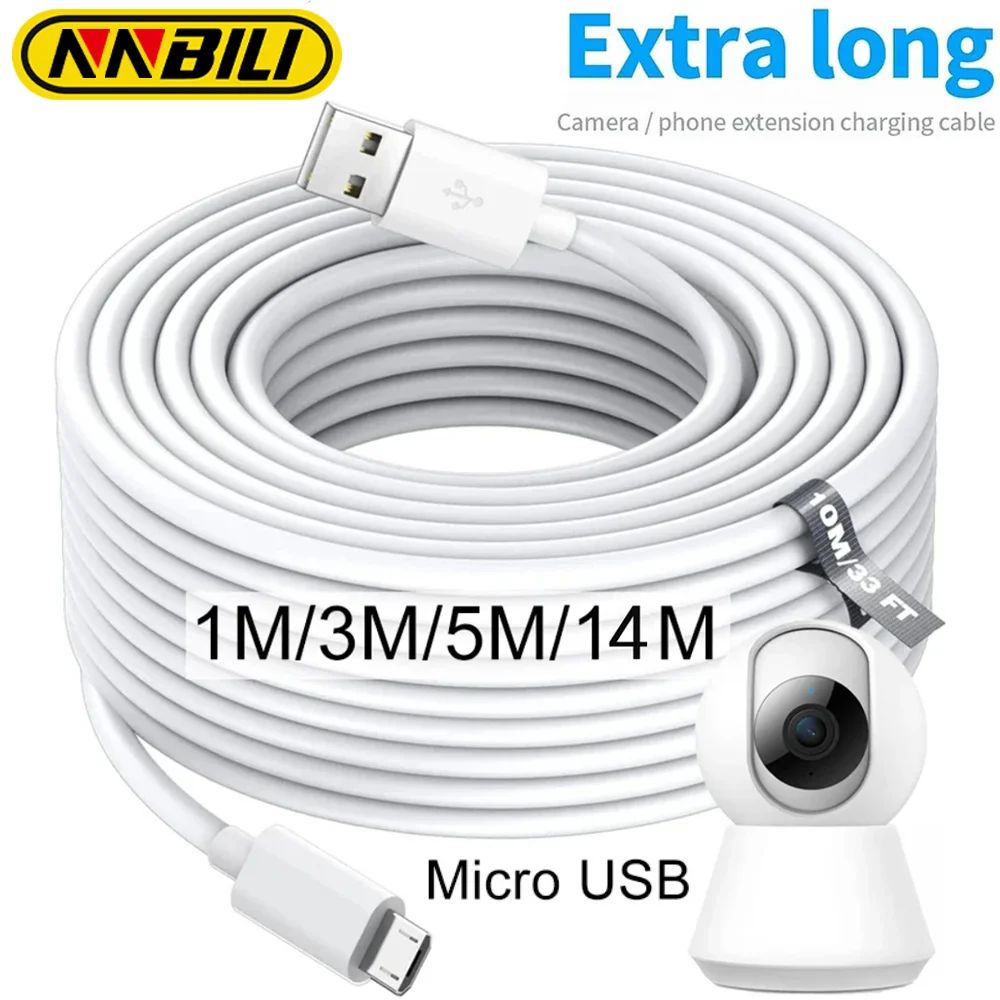Extra Long Micro USB Fast Charging Cable
