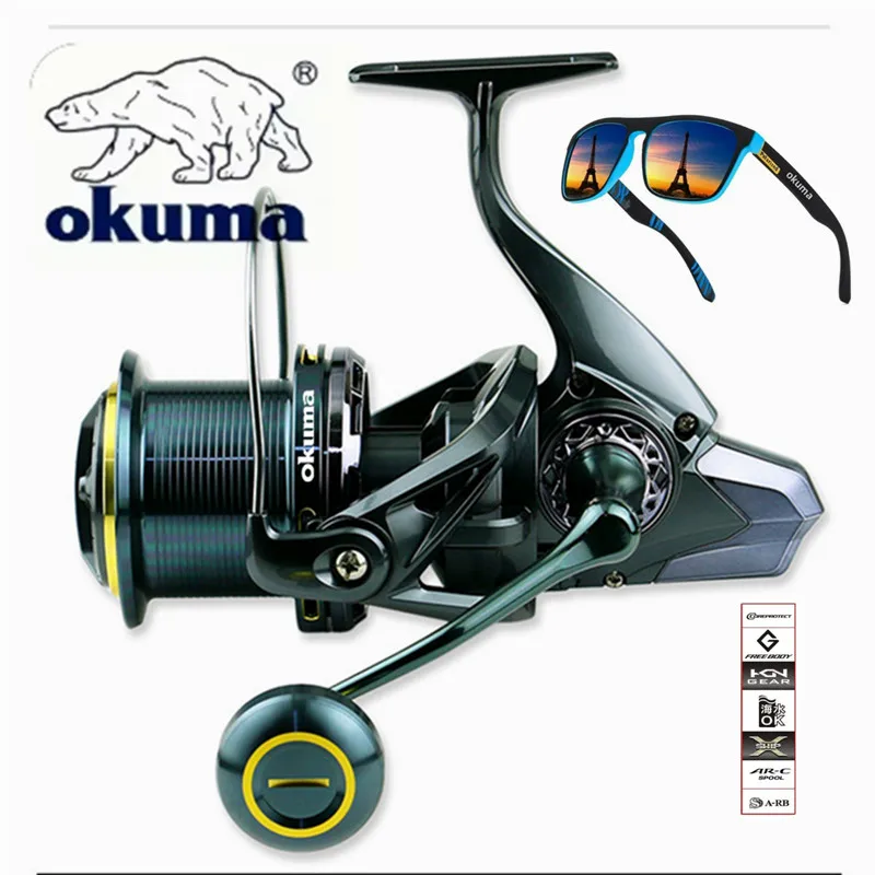 بكرة الصيد OKUMA للمسافات الطويلة