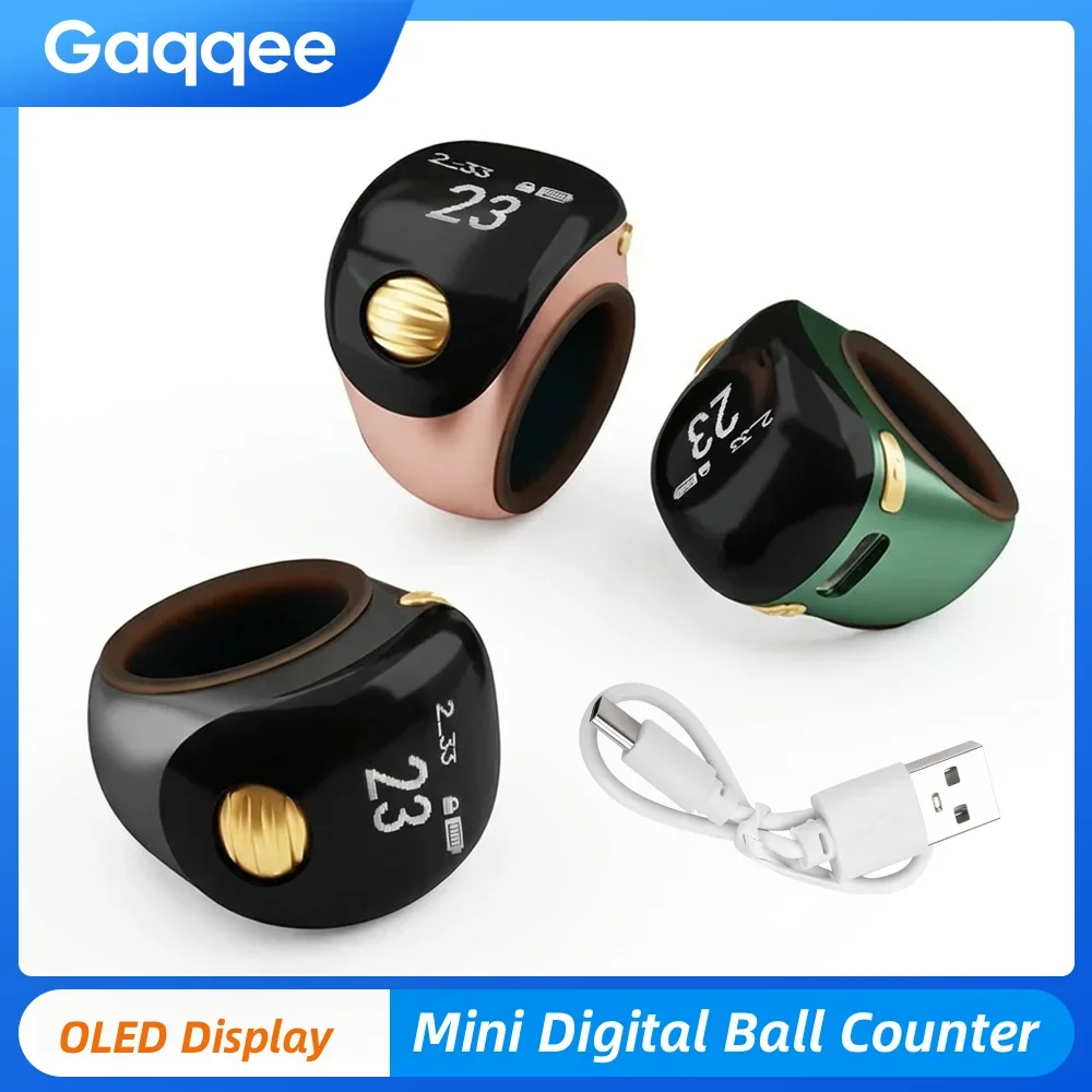 عداد أصابع رقمي محمول مع شاشة OLED