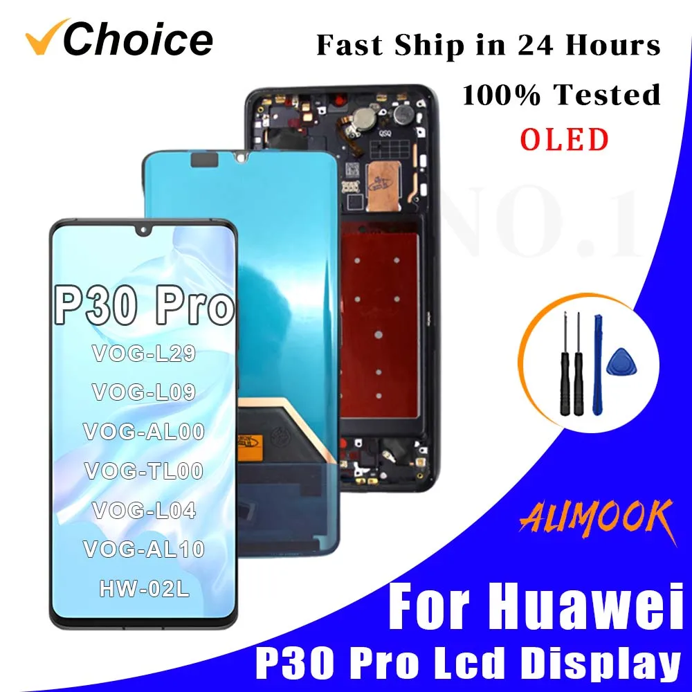 شاشة OLED لهاتف هواوي P30 برو